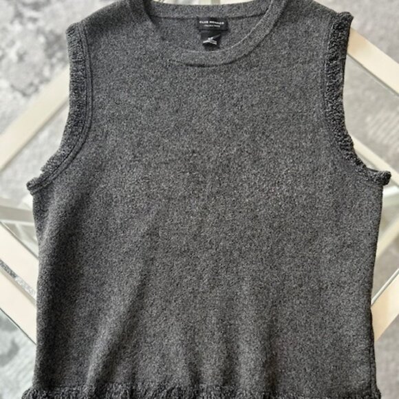 Club Monaco grey sleeveless top in size small - Picture 4 of 4